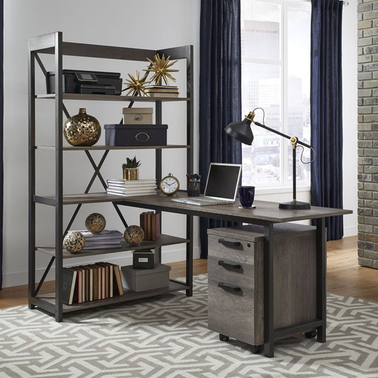 Tanners Creek - File Cabinet - Dark Gray Filing Cabinets by Liberty Furniture - Walls Furniture & Mattress