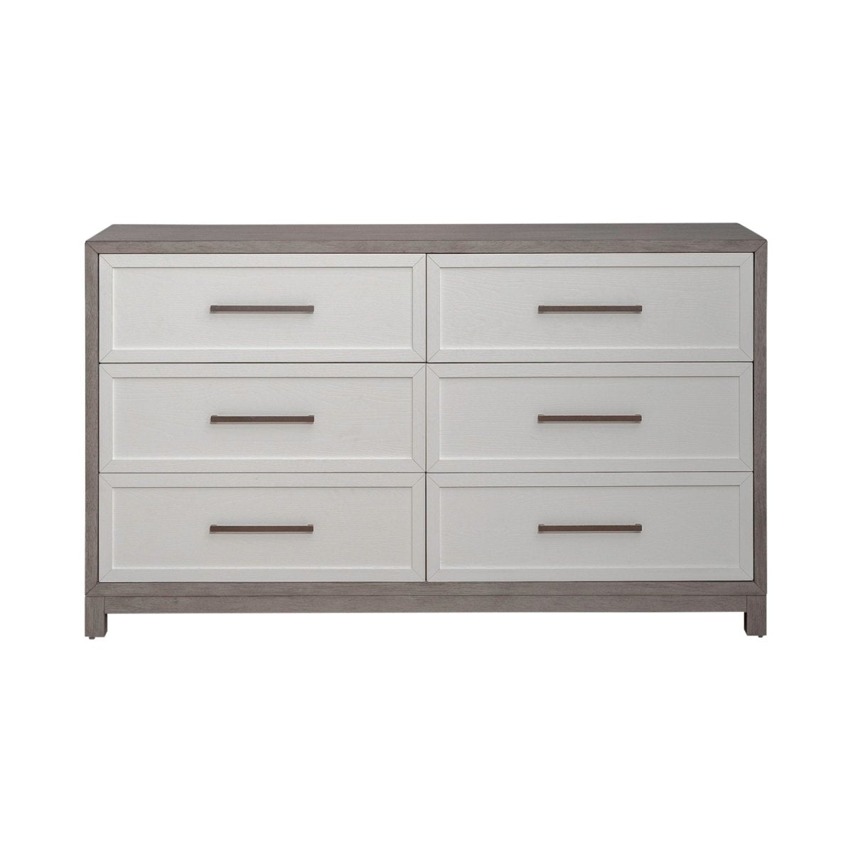 Palmetto Heights - 6 Drawer Dresser - White Dressers by Liberty Furniture - Walls Furniture & Mattress