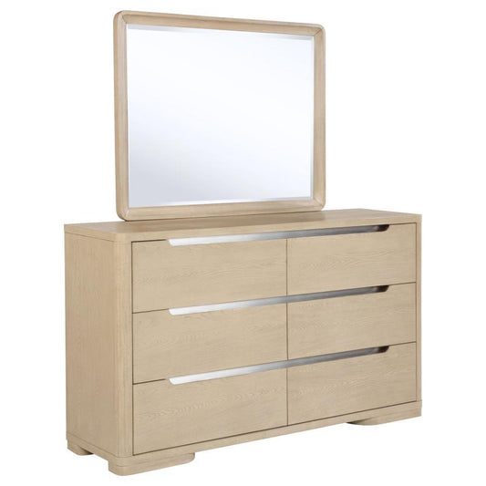 Ladera - 6 - Drawer Bedroom Dresser Dressers by Coaster Fine Furniture - Walls Furniture & Mattress