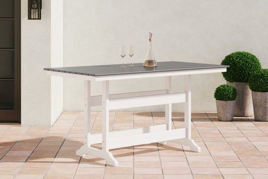 Transville - Counter Table W/Umb Opt Dining Tables by Signature Design by Ashley® - Walls Furniture & Mattress