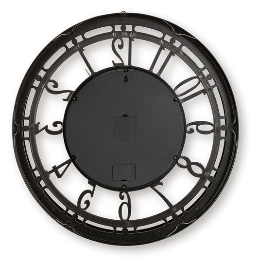 Gilover - Wall Clock - Champagne Finish Wall Clocks by Signature Design by Ashley® - Walls Furniture & Mattress
