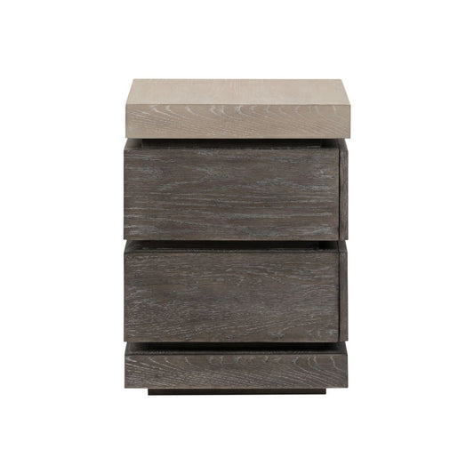 Piedmont - Chairside Table - Charcoal / Ash Chair Side Tables by Liberty Furniture - Walls Furniture & Mattress