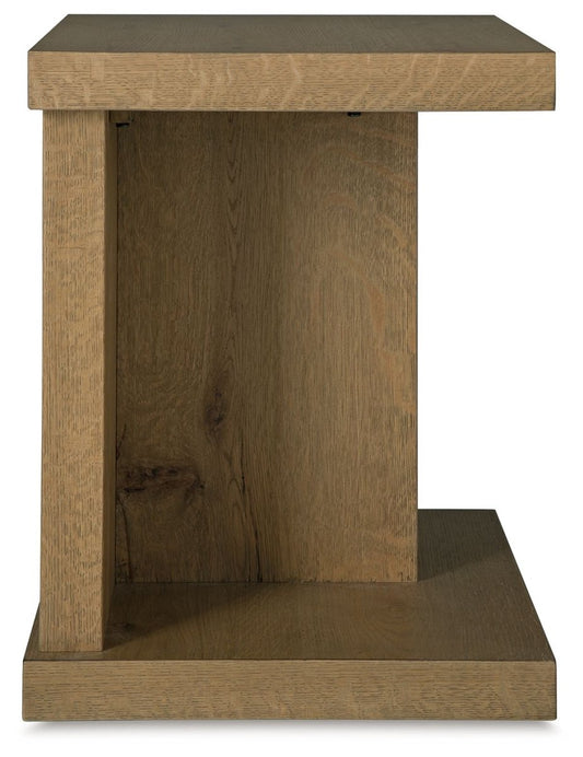 Brinstead - Chair Side End Table - Light Brown End Tables by Signature Design by Ashley® - Walls Furniture & Mattress