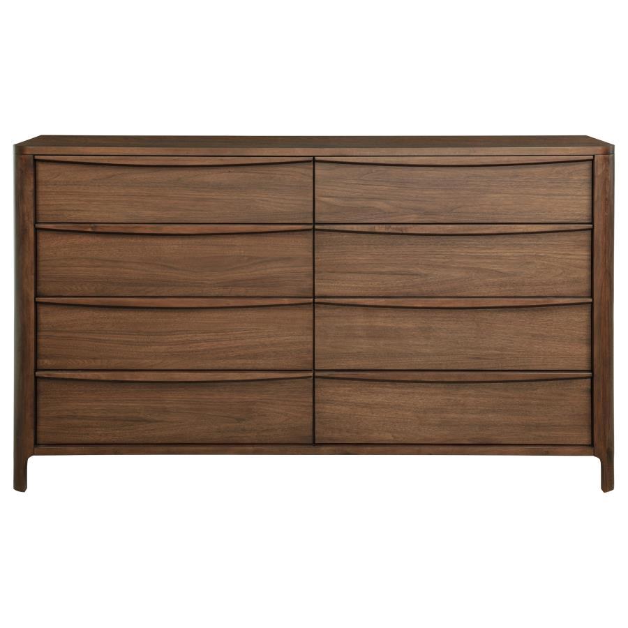 Maderia - 8 - Drawer Dresser Dressers by Coaster Fine Furniture - Walls Furniture & Mattress