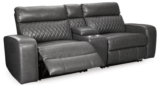 Samperstone - Power Reclining Sectional Reclining Sectionals by Signature Design by Ashley® - Walls Furniture & Mattress