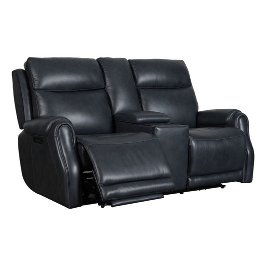 Clinton - Loveseat With Console P3 & ZG - Carmel Slate Reclining Loveseats by Liberty Furniture - Walls Furniture & Mattress
