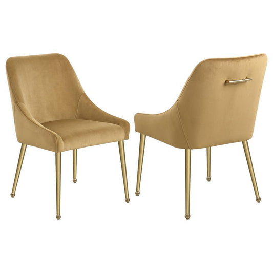Mayette - Parsons Wingback Dining Side Chair (Set of 2) Chair Sets by Coaster Fine Furniture - Walls Furniture & Mattress