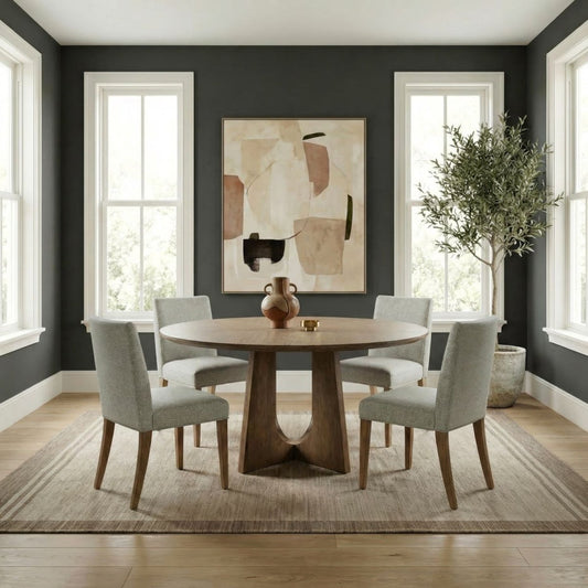 Hendrix Place - Pedestal Table Set 5 Piece Dining Room Sets by Liberty Furniture - Walls Furniture & Mattress