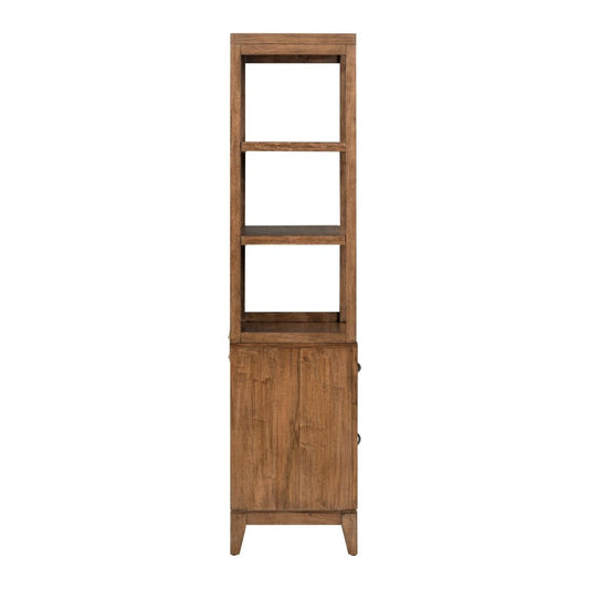 Shaker Lakes - Lateral File Bookcase - Harvest Brown Standard Bookcases by Liberty Furniture - Walls Furniture & Mattress