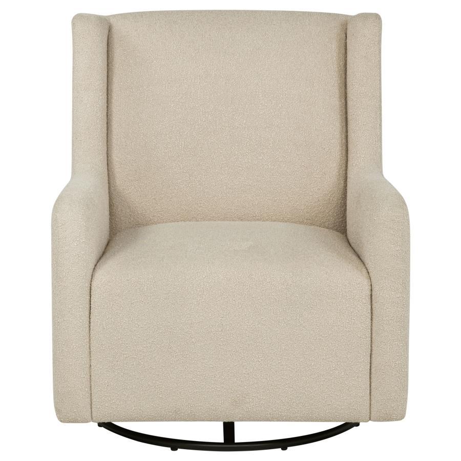 Serra - Boucle Upholstered Swivel Glider Recliner Swivel Glider Chairs by Coaster Fine Furniture - Walls Furniture & Mattress