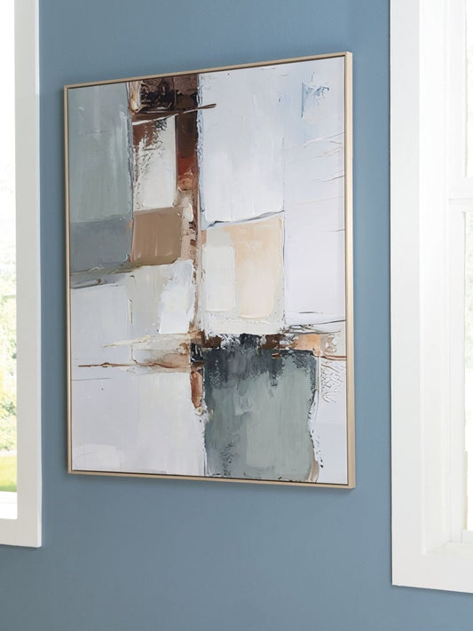 Trailport - Wall Art - Multi Canvas Art by Signature Design by Ashley® - Walls Furniture & Mattress