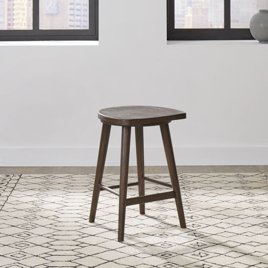 City View - Console Stool (RTA) - Coffee Bean Counter Height (24" - 27") by Liberty Furniture - Walls Furniture & Mattress