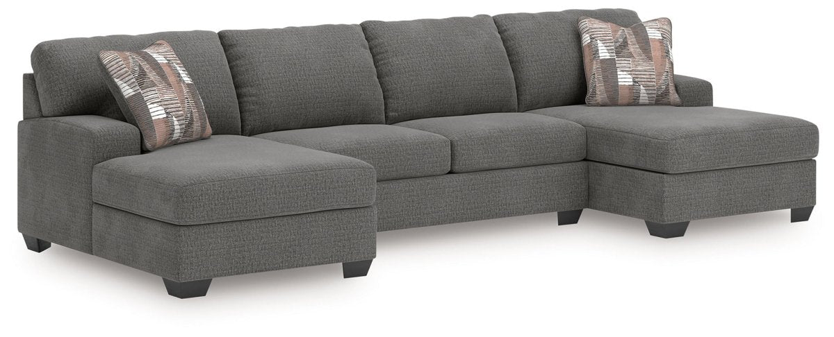 Seyler Lane - Sectional Stationary Sectionals by Benchcraft® - Walls Furniture & Mattress