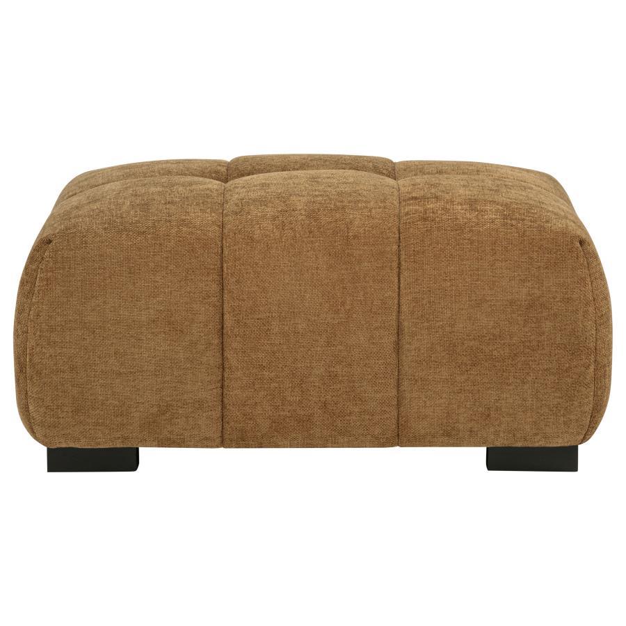 Octavia - Fabric Rectangular Upholstered Ottoman Upholstered Ottomans by Coaster Fine Furniture - Walls Furniture & Mattress