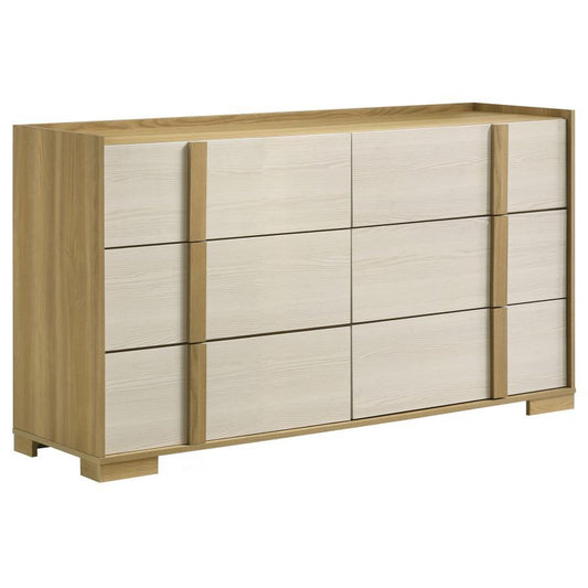 Hyland - 6 - Drawer Dresser Dresser & Mirror by Coaster Fine Furniture - Walls Furniture & Mattress