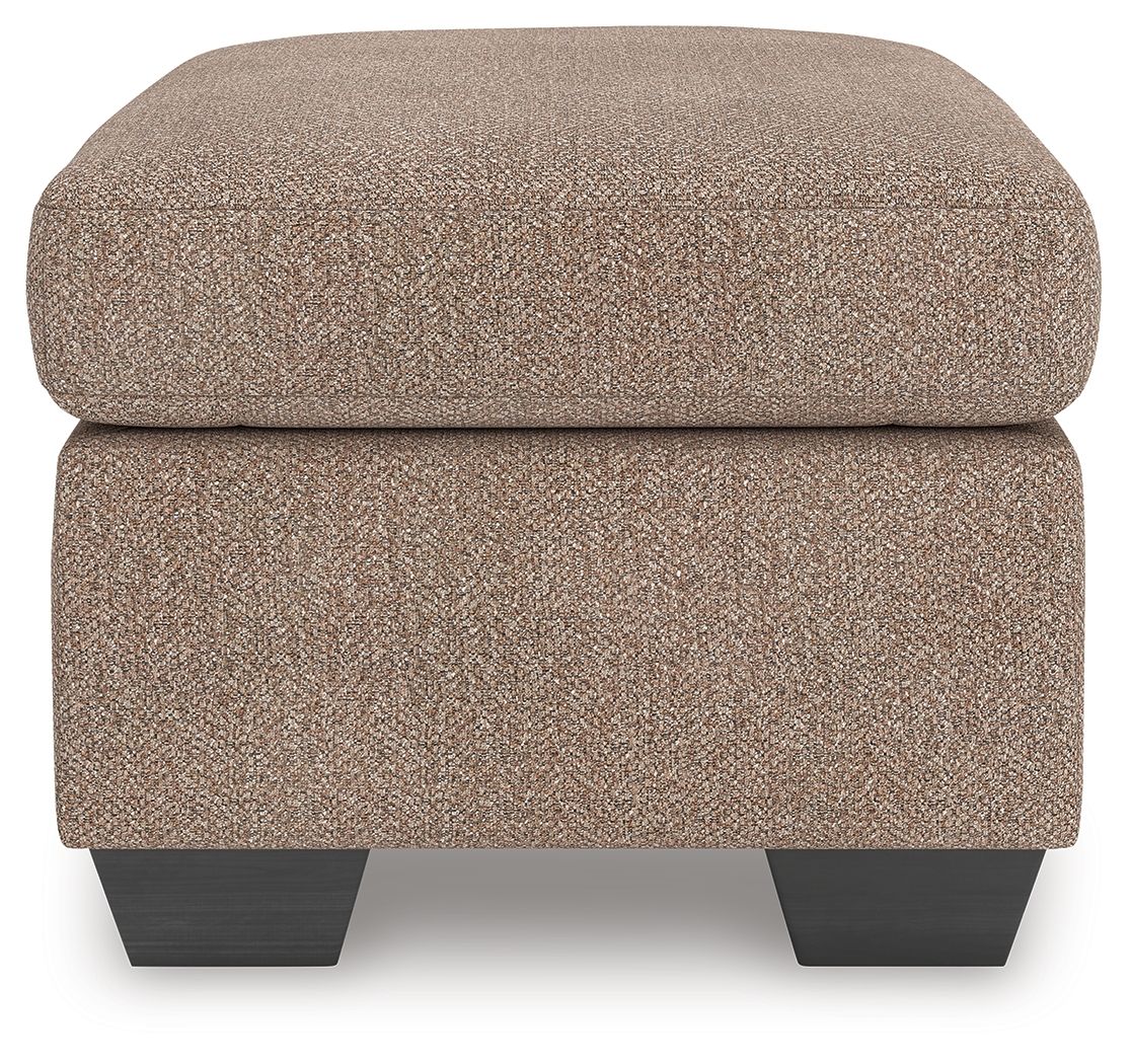 Triston - Peaks - Suede - Ottoman Upholstered Ottomans by Benchcraft® - Walls Furniture & Mattress