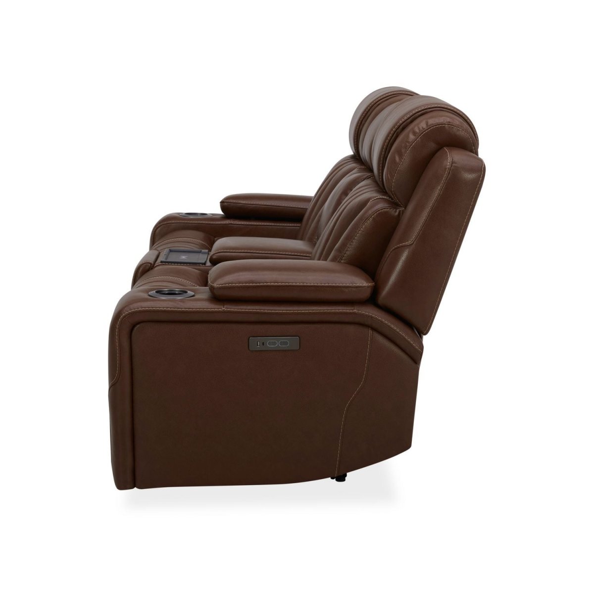 Caswell - Loveseat With Console P2 & ZG - Brown Reclining Loveseats by Liberty Furniture - Walls Furniture & Mattress