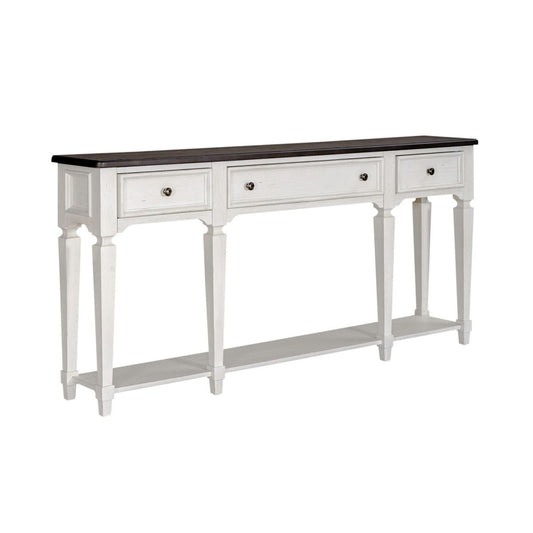 Allyson Park - Hall Table - White Console Tables by Liberty Furniture - Walls Furniture & Mattress