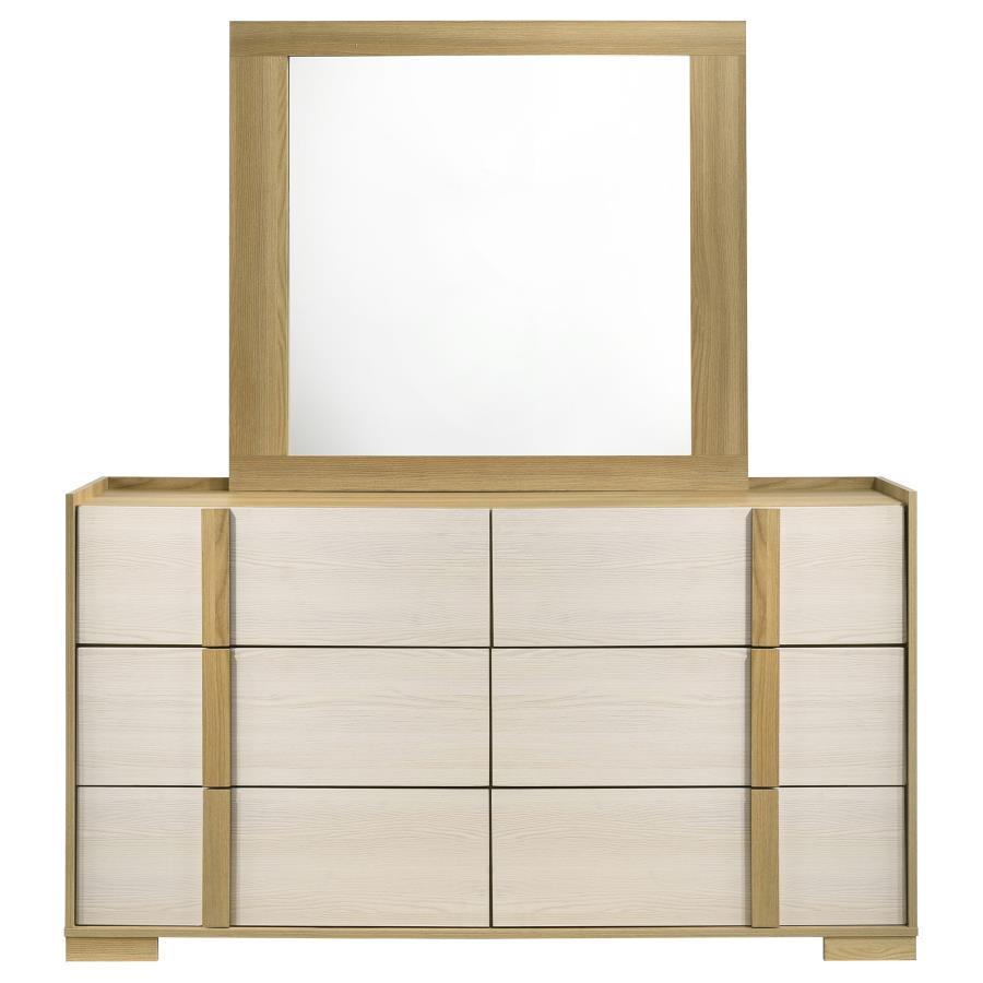 Hyland - 6 - Drawer Dresser Dresser & Mirror by Coaster Fine Furniture - Walls Furniture & Mattress