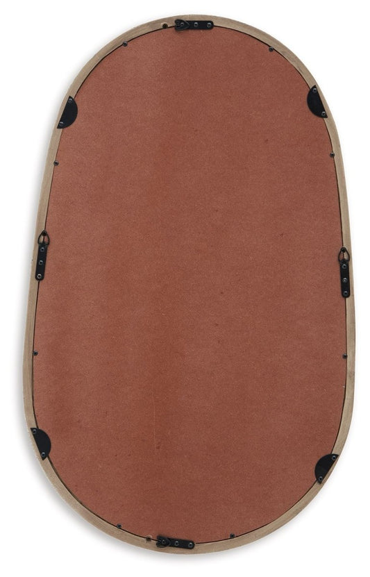 Aarilynn - Accent Mirror - Antique Brown Accent Mirrors by Signature Design by Ashley® - Walls Furniture & Mattress