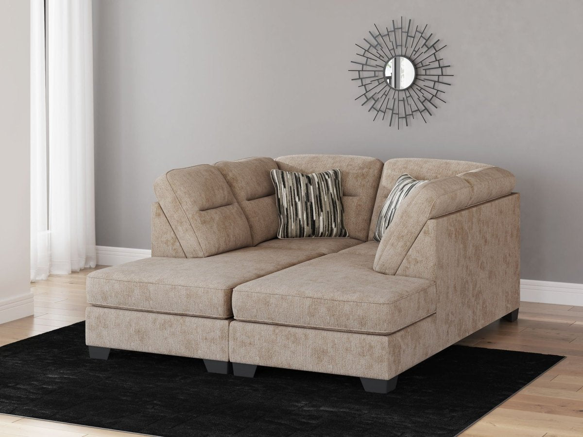 Olten - Sectional Stationary Sectionals by Benchcraft® - Walls Furniture & Mattress