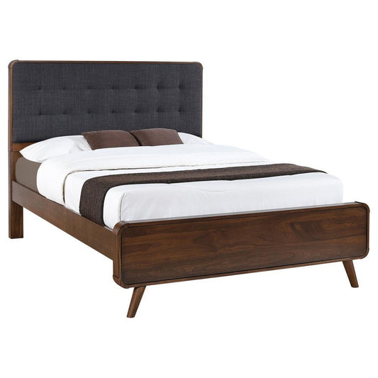 Robyn - Wood Panel Bed Upholstered Beds by Coaster Fine Furniture - Walls Furniture & Mattress