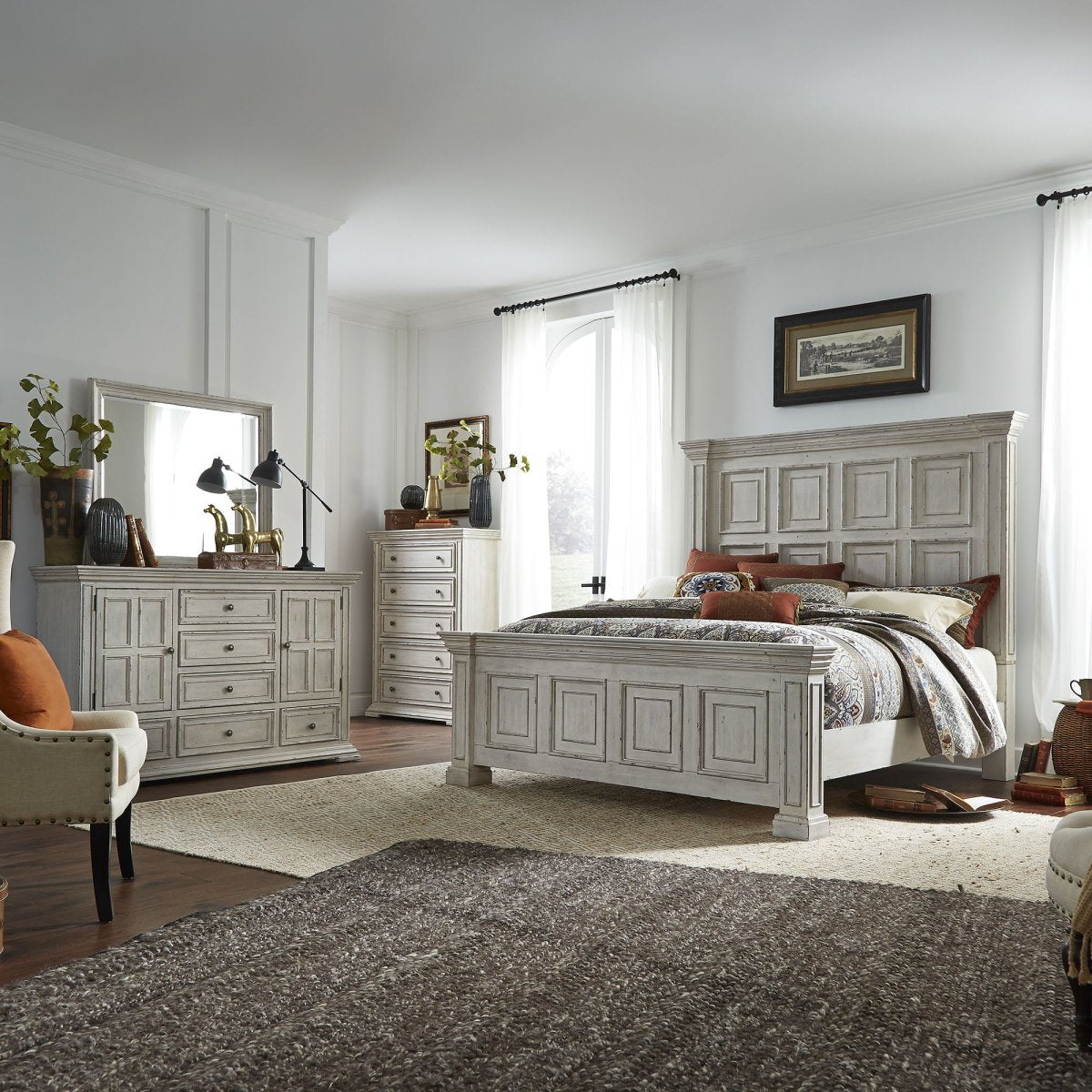 Big Valley - Bedroom Set 3 Piece Bedroom Sets by Liberty Furniture - Walls Furniture & Mattress