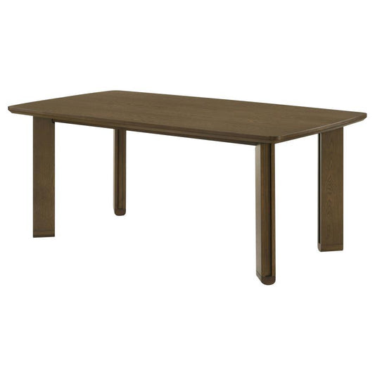Ottowa - Rectangular Wood Dining Table - Brown Dining Tables by Coaster Fine Furniture - Walls Furniture & Mattress