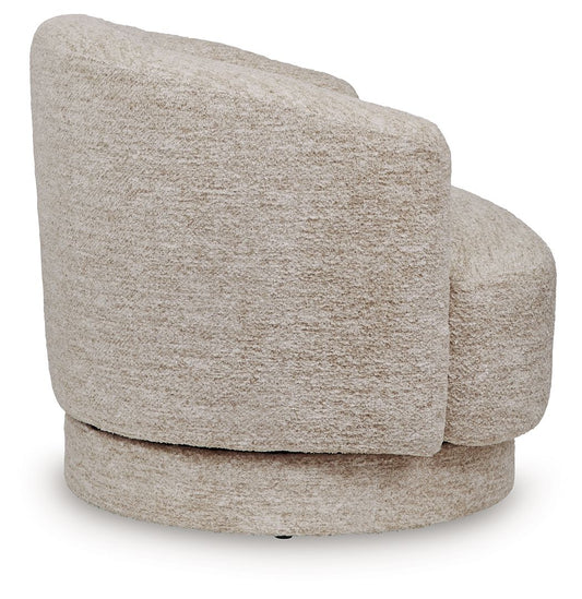 Wardsor - Swivel Chair - Stone Swivel Chairs by Signature Design by Ashley® - Walls Furniture & Mattress