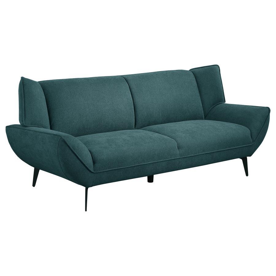 Acton - Upholstered Flared Arm Sofa Set Stationary Sofas & Loveseats by Coaster Fine Furniture - Walls Furniture & Mattress