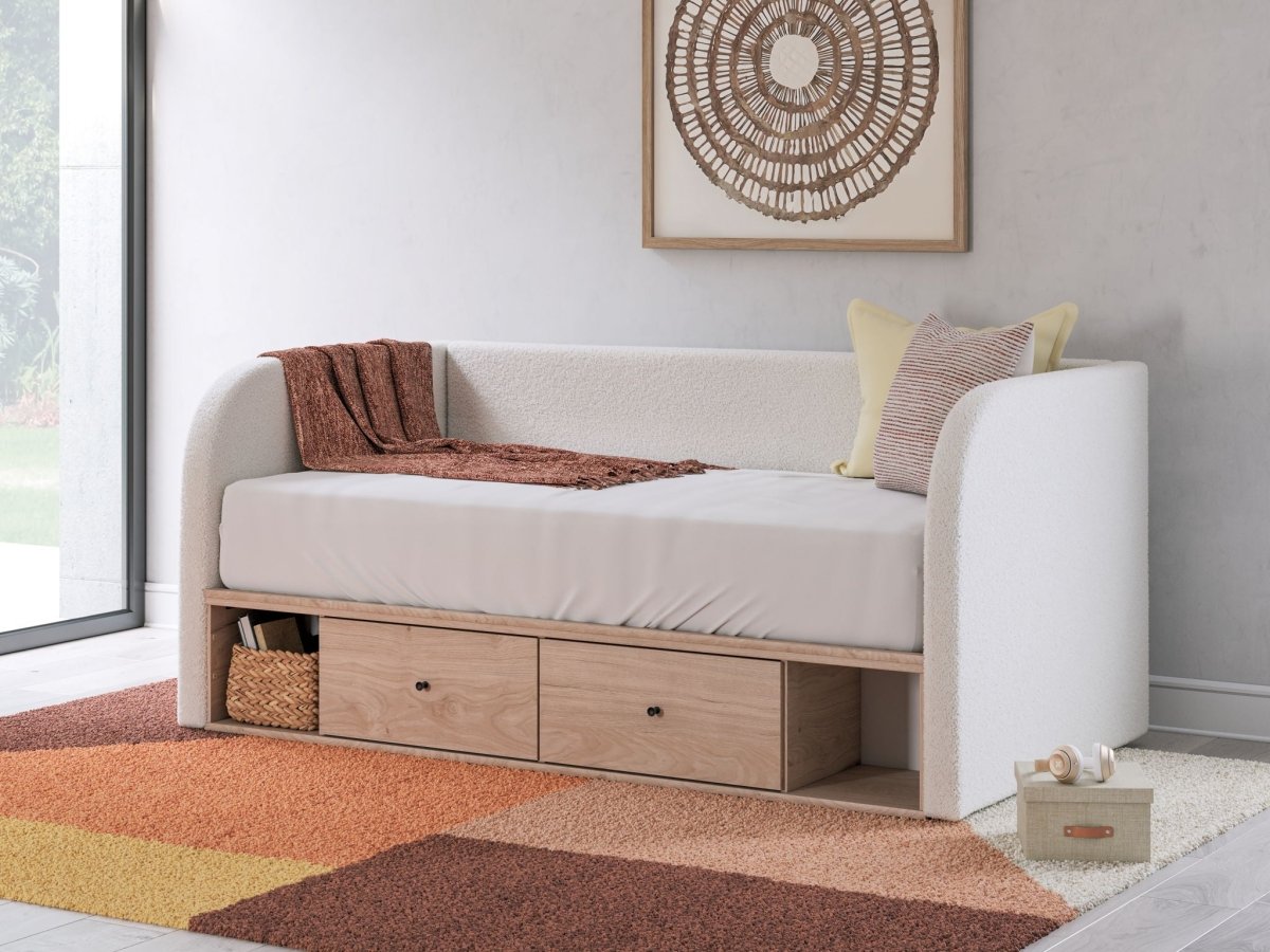 Arloster - Upholstered Day Bed Daybeds by Signature Design by Ashley® - Walls Furniture & Mattress