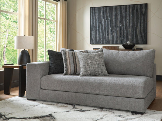 Creston Heights - LAF Corner Chaise - Smolder Chaises by Signature Design by Ashley® - Walls Furniture & Mattress