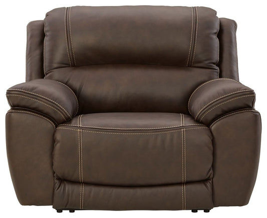 Dunleith - Zero Wall Recliner w/PWR HDRST - Chocolate Reclining Chairs by Signature Design by Ashley® - Walls Furniture & Mattress