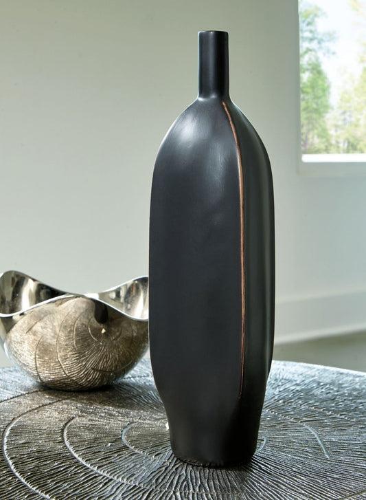 Rhaveney - Vase - Medium Vases & Jars by Signature Design by Ashley® - Walls Furniture & Mattress