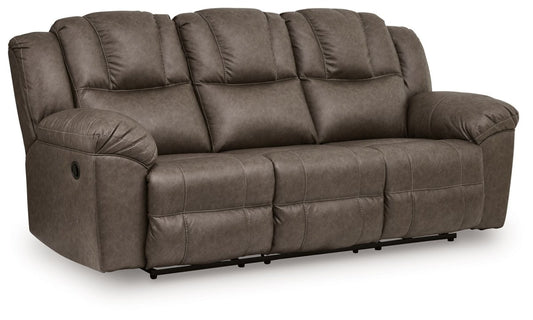 Lowilla - 2 Pc. - Reclining Sofa And Loveseat - Driftwood Reclining Sofas & Loveseats by Signature Design by Ashley® - Walls Furniture & Mattress
