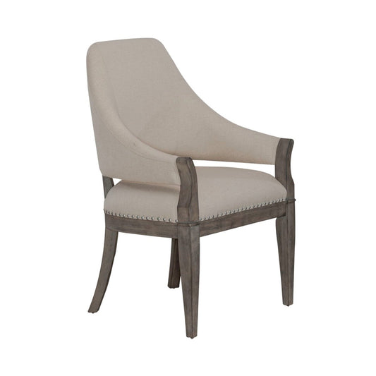 Westfield - Upholstered Arm Chair (RTA) - Light Brown Arm Chairs by Liberty Furniture - Walls Furniture & Mattress