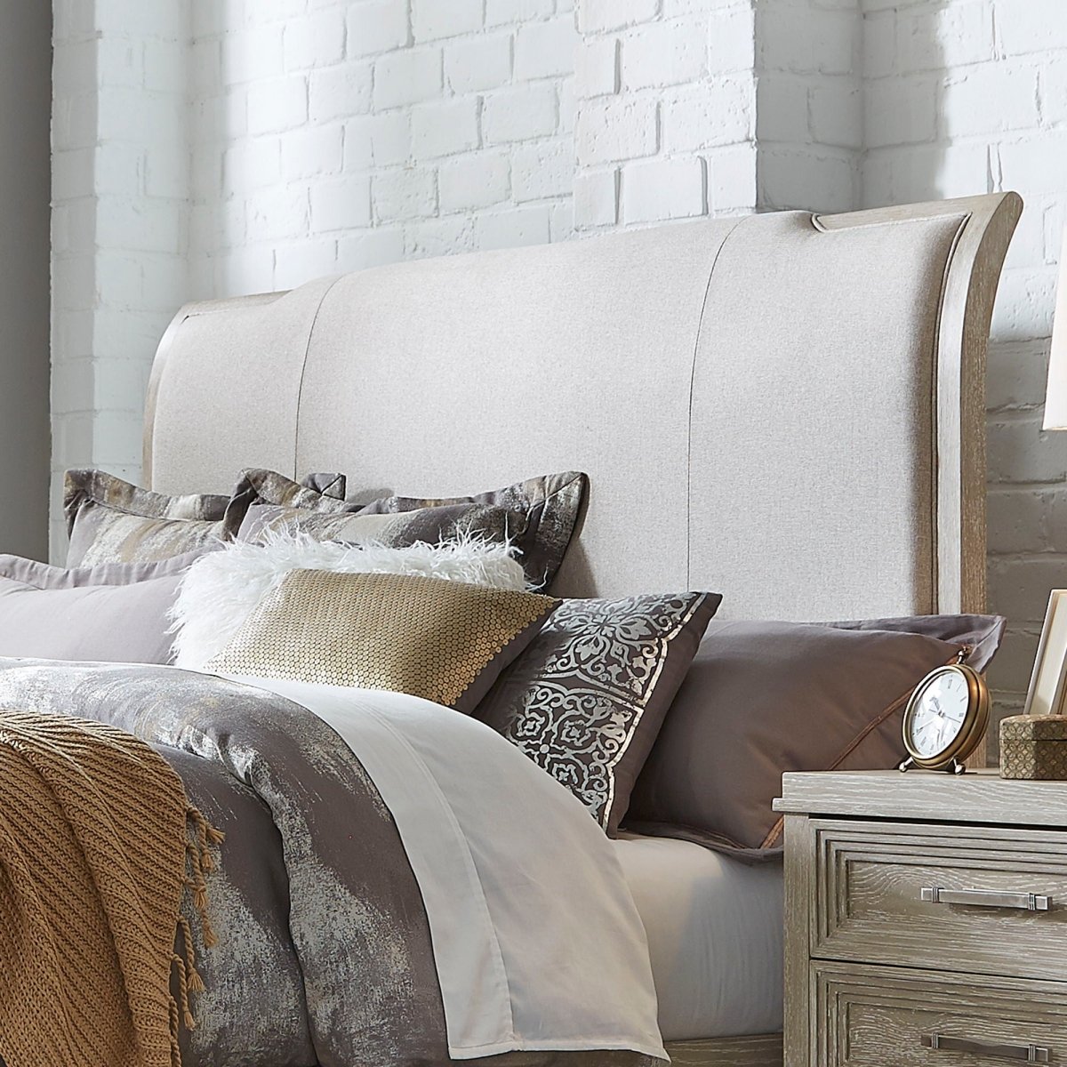 Belmar - Sleigh Headboard Sleigh Headboards by Liberty Furniture - Walls Furniture & Mattress