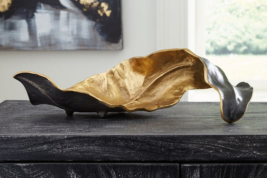 Melinda - Sculpture - Black / Gold Finish Sculptures & Figurines by Signature Design by Ashley® - Walls Furniture & Mattress
