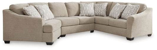 Brogan Bay - Sectional Stationary Sectionals by Signature Design by Ashley® - Walls Furniture & Mattress