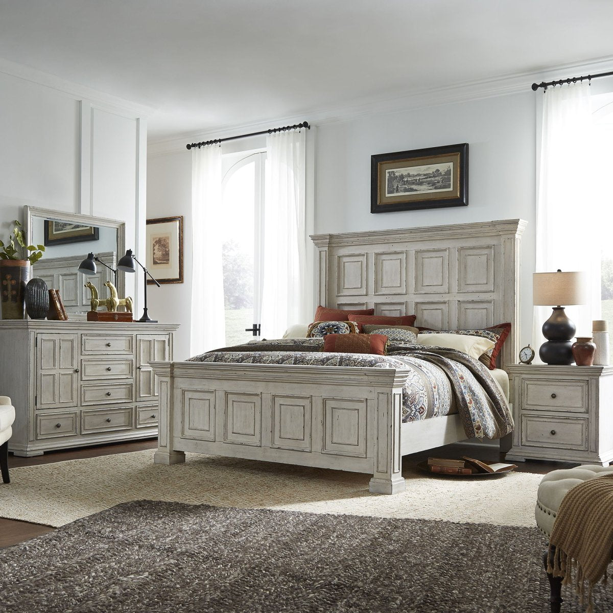 Big Valley - Bedroom Set 3 Piece Bedroom Sets by Liberty Furniture - Walls Furniture & Mattress