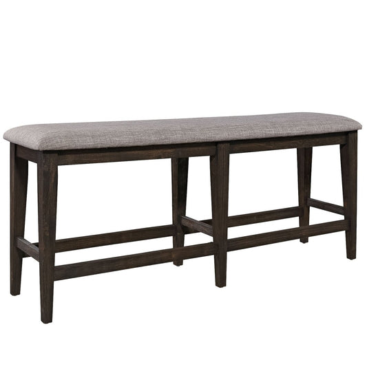 Double Bridge - Counter Bench - Dark Brown Counter Benches by Liberty Furniture - Walls Furniture & Mattress