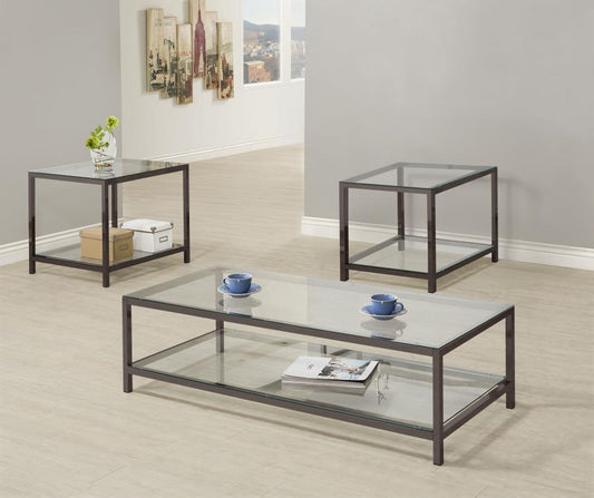 Trini - Coffee And End Table Set Table Sets by Coaster Fine Furniture - Walls Furniture & Mattress