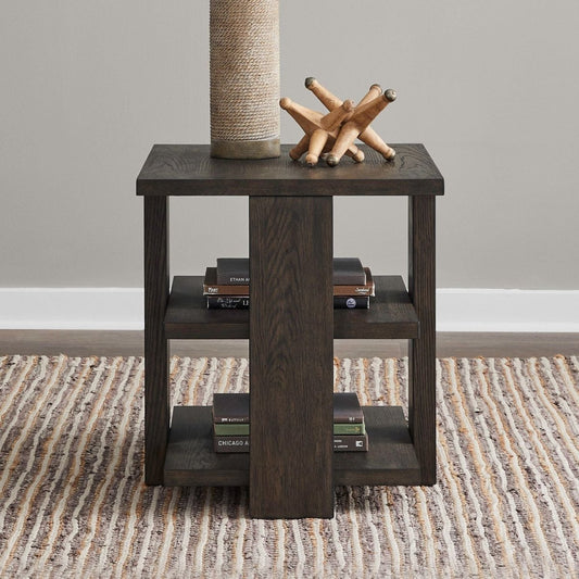 Harrison - End Table - Brown End Tables by Liberty Furniture - Walls Furniture & Mattress