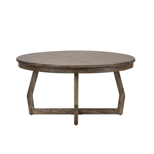 Hayden Way - Cocktail Table - Washed Gray Cocktail Tables by Liberty Furniture - Walls Furniture & Mattress