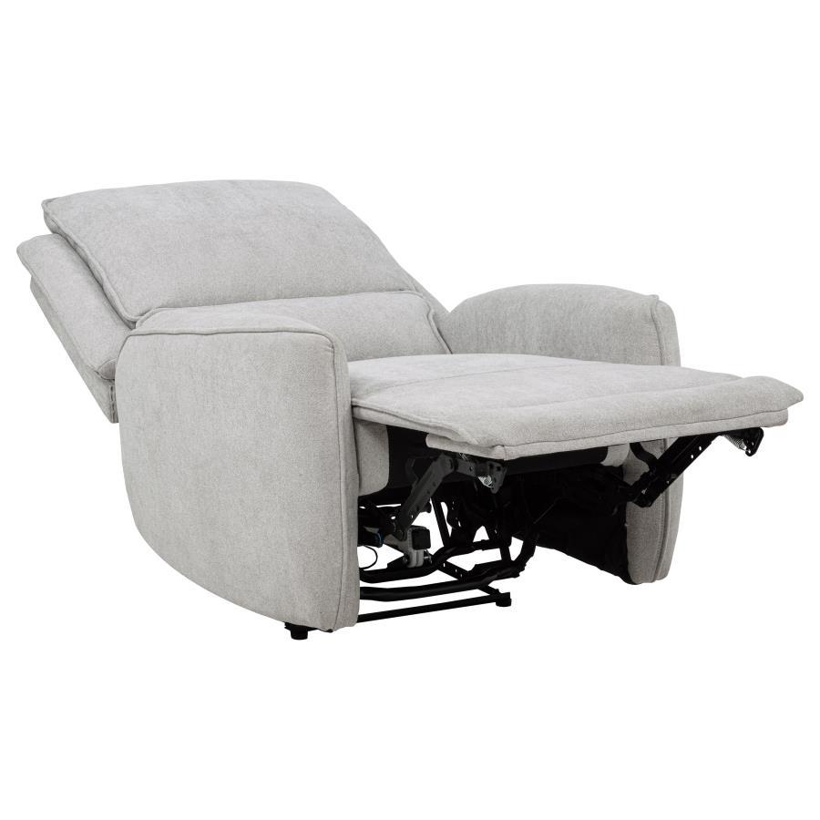 Sylmar - Chenille Upholstered Power Recliner Reclining Chairs by Coaster Fine Furniture - Walls Furniture & Mattress