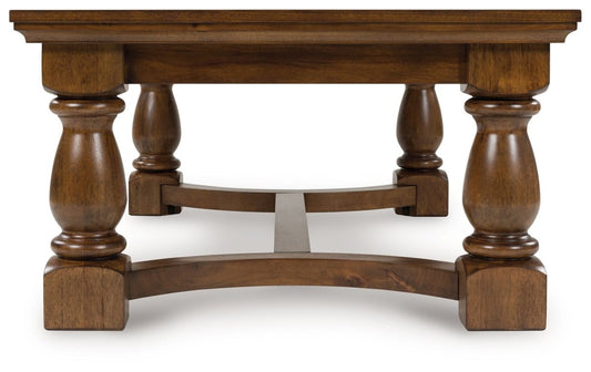 Sturlayne - Rectangular Cocktail Table - Brown Cocktail Tables by Signature Design by Ashley® - Walls Furniture & Mattress