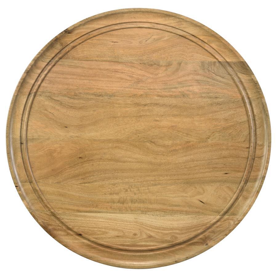 Zoe - Round Mango Wood Table End Tables by CoasterEssence - Walls Furniture & Mattress