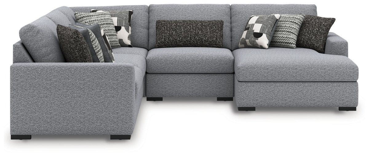 Bealton - Sectional Stationary Sectionals by Benchcraft® - Walls Furniture & Mattress
