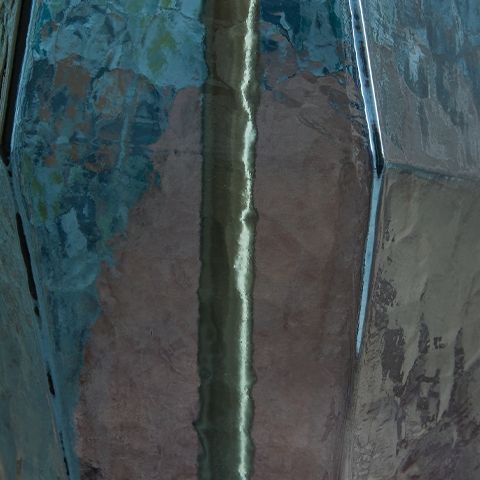 Tallow - Glass Table Lamp - Blue Table Lamps by Signature Design by Ashley® - Walls Furniture & Mattress