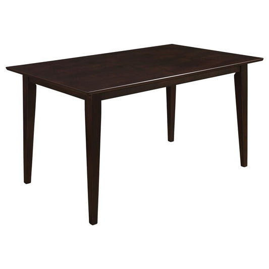 Gabriel - Rectangular Wood Dining Table - Cappuccino Dining Tables by CoasterEveryday - Walls Furniture & Mattress